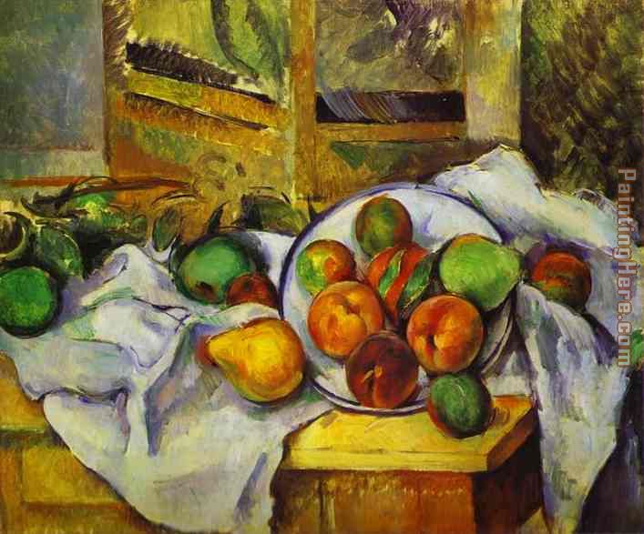 Table Corner painting - Paul Cezanne Table Corner art painting